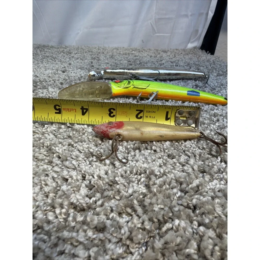 Vintage Fishing Lures Lot Of 3